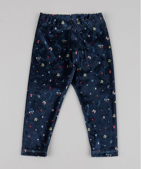 calça veludo infantil