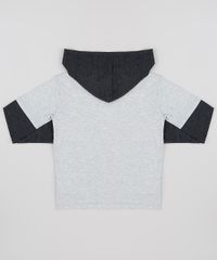Camiseta-Infantil--Go-Discover--com-Capuz-Manga-Longa-Cinza-Mescla-9944220-Cinza_Mescla_2