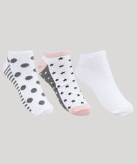 Kit-de-3-Meias-Feminino-Cano-Baixo-Multicor-9957307-Multicor_1