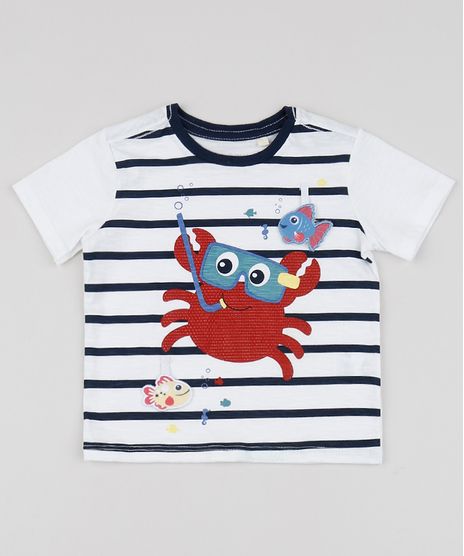 Camiseta-Infantil-Listrado-Caranguejo-Manga-Curta-Off-White-9947891-Off_White_1