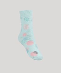 Meia-Feminina-Cano-Alto-Estampado-Poa-Verde-Agua-9954840-Verde_Agua_1