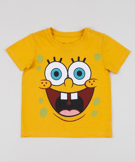 Camiseta-Infantil-Bob-Esponja-Manga-Curta-Amarela-9955084-Amarelo_1 Camiseta-Infantil-Bob-Esponja-Manga-Curta-Amarela-9955084-Amarelo_1