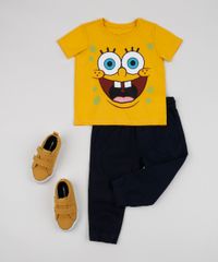 Camiseta-Infantil-Bob-Esponja-Manga-Curta-Amarela-9955084-Amarelo_3 Camiseta-Infantil-Bob-Esponja-Manga-Curta-Amarela-9955084-Amarelo_3