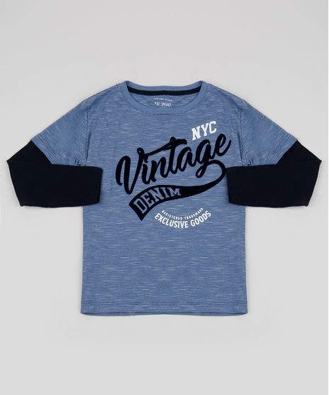 Camiseta-Infantil--Vintage--Manga-Longa-Azul-9943937-Azul_1