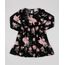 Vestido-Infantil-Estampada-Floral-Manga-Longa-Preta-9946429-Preto_1