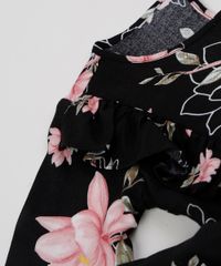 Vestido-Infantil-Estampada-Floral-Manga-Longa-Preta-9946429-Preto_4