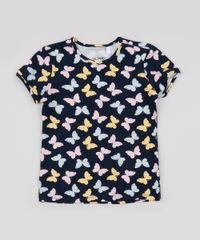 Blusa-Infantil-Estampado-de-Borboletas-Manga-Curta-Azul-Marinho-9955756-Azul_Marinho_1