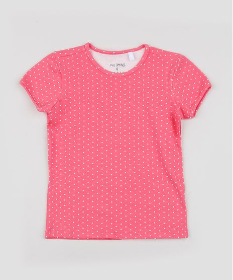Blusa-Infantil-Estampado-de-Poa-Manga-Curta-Rosa-9955757-Rosa_1