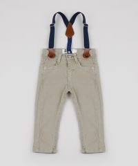 Calca-de-Sarja-Infantil-Reta---Suspensorios-Kaki-9891695-Kaki_1