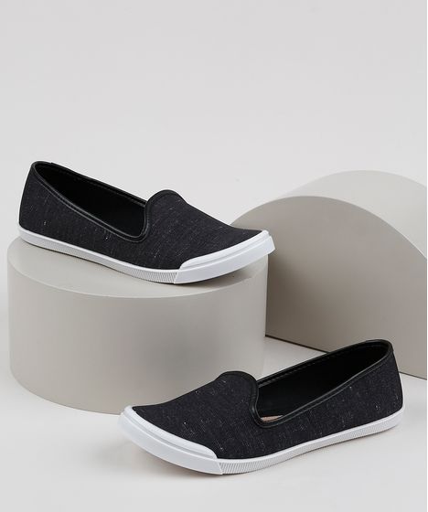 slipper feminino preto