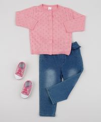 Cardigan-Infantil-em-Trico-Texturizado-Rosa-9948949-Rosa_3