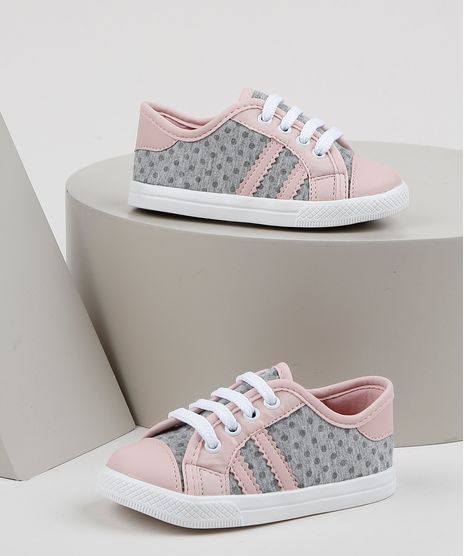 Tenis-Infantil-Sonho-de-Crianca-Estampado-de-Poa-Rosa-9956631-Rosa_1