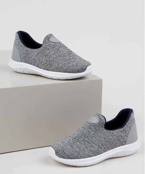 Tenis-Infantil-Sonho-de-Crianca-Knit-Calce-Facil--Cinza-9956640-Cinza_1