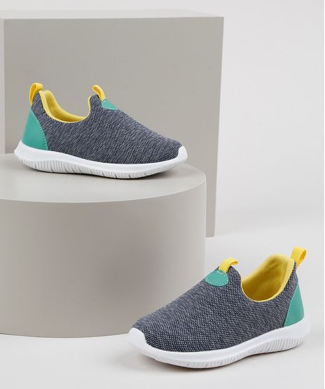 Tenis-Infantil-Sonho-de-Crianca-Knit-Calce-Facil--Azul-Marinho-9956657-Azul_Marinho_1
