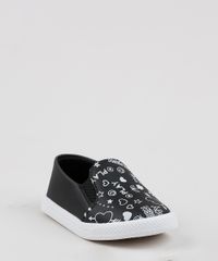 Tenis-Slip-On-Infantil-Sonho-de-Crianca-com-Estampa-Preto-9956636-Preto_3