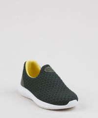 Tenis-Infantil-Sonho-de-Crianca-Knit-Calce-Facil-Texturizado-Verde-Escuro-9956642-Verde_Escuro_3