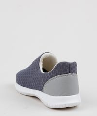 Tenis-Infantil-Sonho-de-Crianca-Knit-Calce-Facil-Texturizado-Chumbo-9956643-Chumbo_4