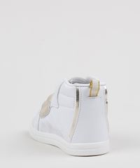 Tenis-Infantil-Sonho-de-Crianca-Cano-Alto-com-Velcro-Duplo-Metalizado-Branco-9956632-Branco_4