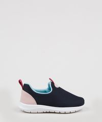 Tenis-Infantil-Sonho-de-Crianca-Knit-Calce-Facil-Texturizado-Azul-Marinho-9956656-Azul_Marinho_2