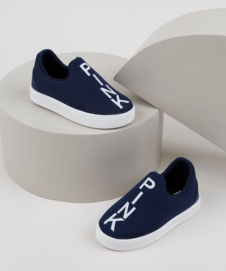 Tenis-Infantil-Sonho-de-Crianca-Knit-Calce-Facil--Pink--Azul-Marinho-9956652-Azul_Marinho_1