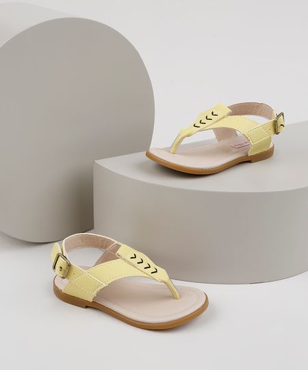 Rasteirinha-Infantil-Sonho-de-Crianca-Amarela-9956677-Amarelo_1
