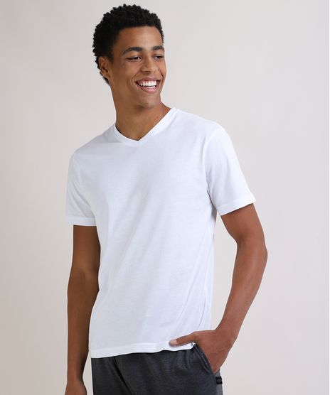 Camiseta-Masculina-Basica-Manga-Curta-Gola-V-Branca-9597169-Branco_1