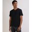 Camiseta-Masculina-Basica-Manga-Curta-Gola-V-Preta-9597169-Preto_1