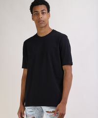 Camiseta-Masculina-Box-Ampla-Manga-Curta-Gola-Careca-Preta-9953253-Preto_1
