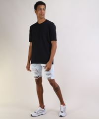 Camiseta-Masculina-Box-Ampla-Manga-Curta-Gola-Careca-Preta-9953253-Preto_3