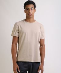 Camiseta-Masculina-Basica-Manga-Curta-Gola-Careca-Kaki-9953517-Kaki_1