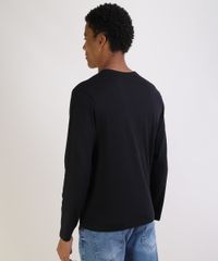 Camiseta-Masculina-Basica-Comfort-Fit-Manga-Longa-Gola-Careca-Preta-9826872-Preto_2