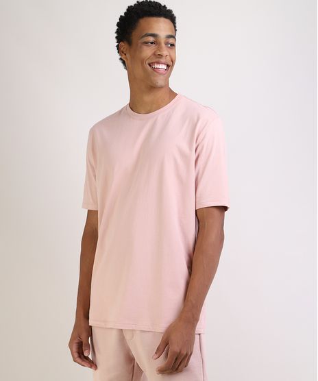 Camiseta-Masculina-Box-Ampla-Manga-Curta-Gola-Careca-Rosa-Claro-9953251-Rosa_Claro_1