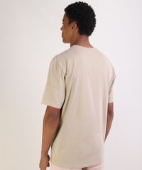 Camiseta-Masculina-Box-Ampla-Manga-Curta-Gola-Careca-Bege-9953252-Bege_2