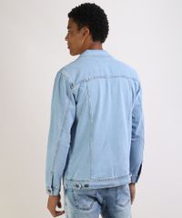 Jaqueta-Jeans-Masculina-Trucker-Manga-Longa-com-Bolsos-e-Botoes-Azul-Claro-9956498-Azul_Claro_2