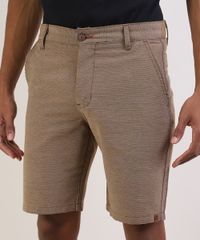 Bermuda-Masculina-Chino-Reta-Texturizada-Marrom-9941937-Marrom_1