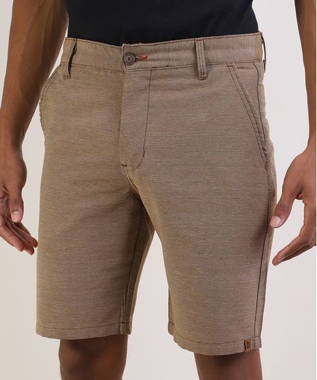 Bermuda-Masculina-Chino-Reta-Texturizada-Marrom-9941937-Marrom_1