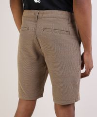 Bermuda-Masculina-Chino-Reta-Texturizada-Marrom-9941937-Marrom_2