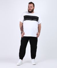 Camiseta-Masculina-Plus-Size-com-Recortes-Manga-Curta-Gola-Careca-Branca-9955112-Branco_3