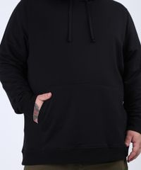 Blusao-de-Moletom-Masculino-Plus-Size-Basico-com-Capuz-e-Bolso-Canguru-Preto-9956771-Preto_4 Blusao-de-Moletom-Masculino-Plus-Size-Basico-com-Capuz-e-Bolso-Canguru-Preto-9956771-Preto_4