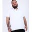 Polo-de-Piquet-Masculina-Plus-Size-Comfort-com-Ziper-Manga-Curta-Branca-9956353-Branco_1