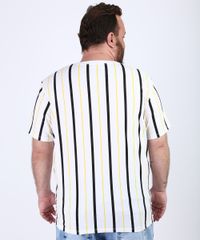 Camiseta-Masculina-Plus-Size-Listrada-Manga-Curta-Gola-Careca-Branca-9956879-Branco_2
