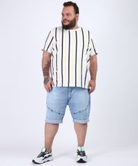 Camiseta-Masculina-Plus-Size-Listrada-Manga-Curta-Gola-Careca-Branca-9956879-Branco_3