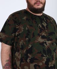Camiseta-Masculina-Plus-Size-Estampada-Camuflada-Manga-Curta-Gola-Careca-Verde-Militar-9958546-Verde_Militar_4