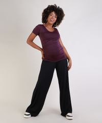 Blusa-Feminina-Gestante-Longa-com-Franzidos-Manga-Curta-Decote-Redondo-Roxa-9957245-Roxo_3