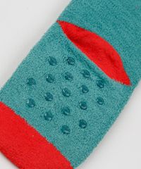 Kit-de-2-Meias-de-Inverno-em-Chenille-Infantil-Cano-Medio-Jacare-Multicor-9927133-Multicor_3