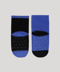 Kit-de-2-Meias-de-Inverno-em-Chenille-Infantil-Cano-Medio-Panda-Multicor-9927135-Multicor_2