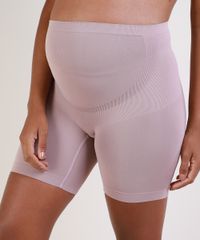Bermuda-Gestante-Loba-Lupo-Sem-Costura-Cintura-Alta-Bege-9954456-Bege_1