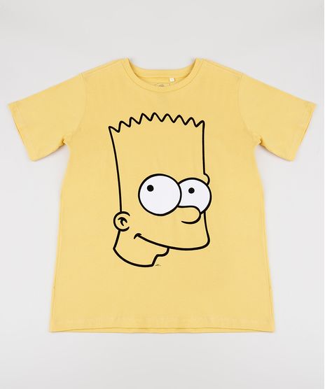 Camiseta-juvenilBart-Os-Simpsons-Manga-Curta-Gola-Careca-Amarela-9944078-Amarelo_1