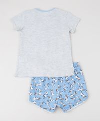 Pijama-Infantil-Frozen-Manga-Curta-Cinza-Mescla-9942761-Cinza_Mescla_2
