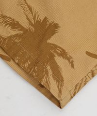 Bermuda-Infantil-Estampada-de-Coqueiros-com-Bolsos-Marrom-Claro-9945423-Marrom_Claro_4